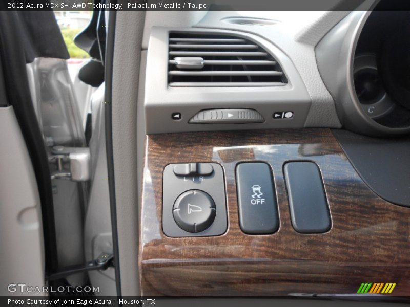 Palladium Metallic / Taupe 2012 Acura MDX SH-AWD Technology