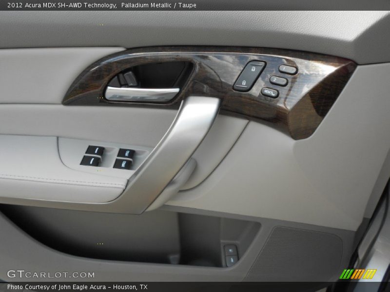 Palladium Metallic / Taupe 2012 Acura MDX SH-AWD Technology
