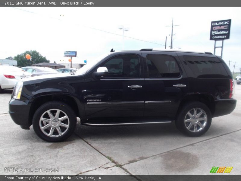 Onyx Black / Ebony 2011 GMC Yukon Denali AWD