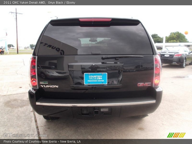 Onyx Black / Ebony 2011 GMC Yukon Denali AWD
