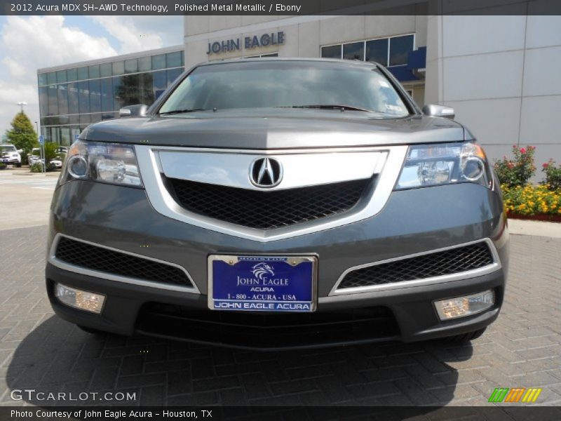 Polished Metal Metallic / Ebony 2012 Acura MDX SH-AWD Technology
