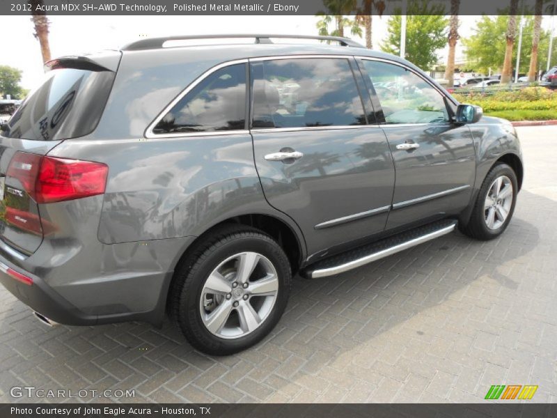 Polished Metal Metallic / Ebony 2012 Acura MDX SH-AWD Technology
