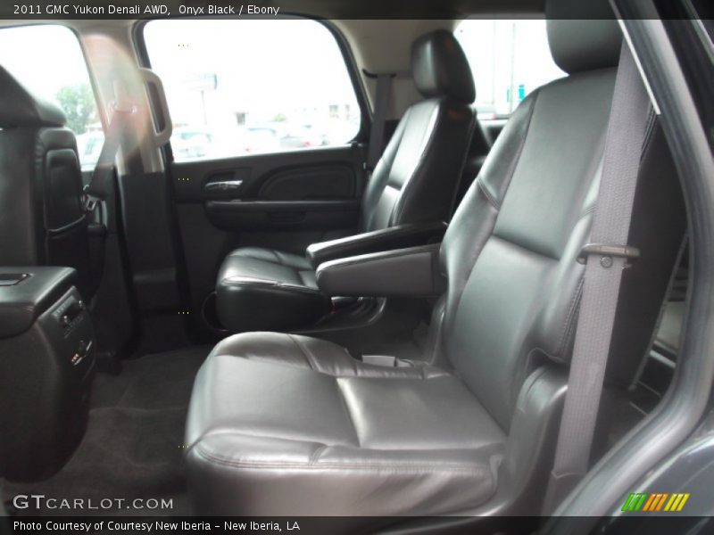 Onyx Black / Ebony 2011 GMC Yukon Denali AWD