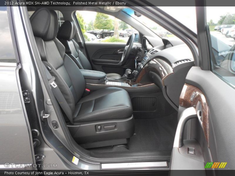 Polished Metal Metallic / Ebony 2012 Acura MDX SH-AWD Technology
