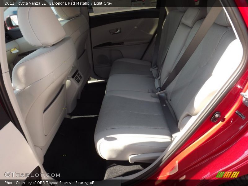 Barcelona Red Metallic / Light Gray 2012 Toyota Venza LE