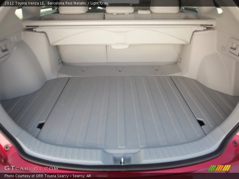 Barcelona Red Metallic / Light Gray 2012 Toyota Venza LE