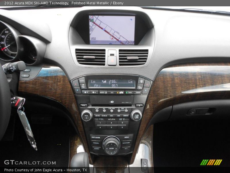 Polished Metal Metallic / Ebony 2012 Acura MDX SH-AWD Technology