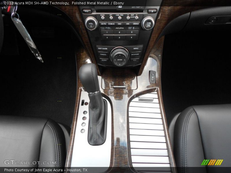 Polished Metal Metallic / Ebony 2012 Acura MDX SH-AWD Technology