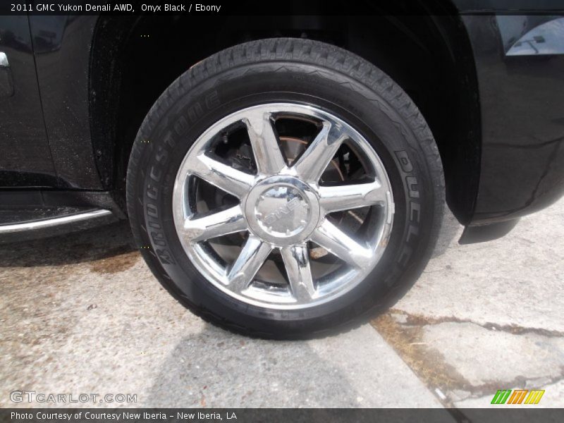 Onyx Black / Ebony 2011 GMC Yukon Denali AWD