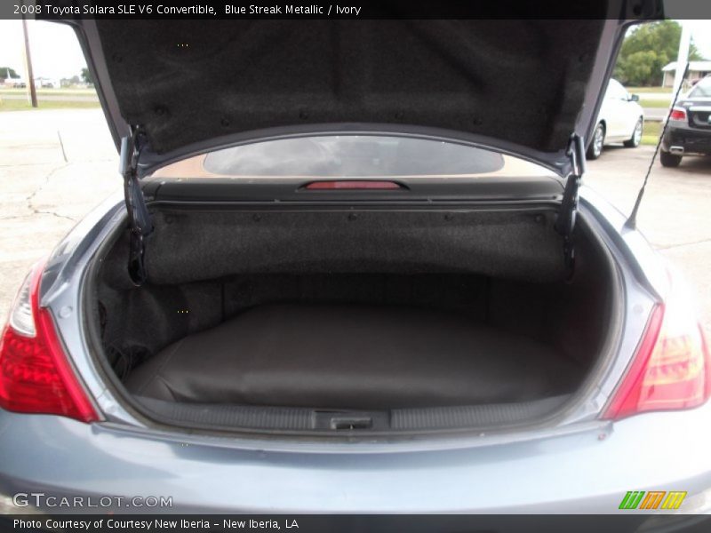 Blue Streak Metallic / Ivory 2008 Toyota Solara SLE V6 Convertible