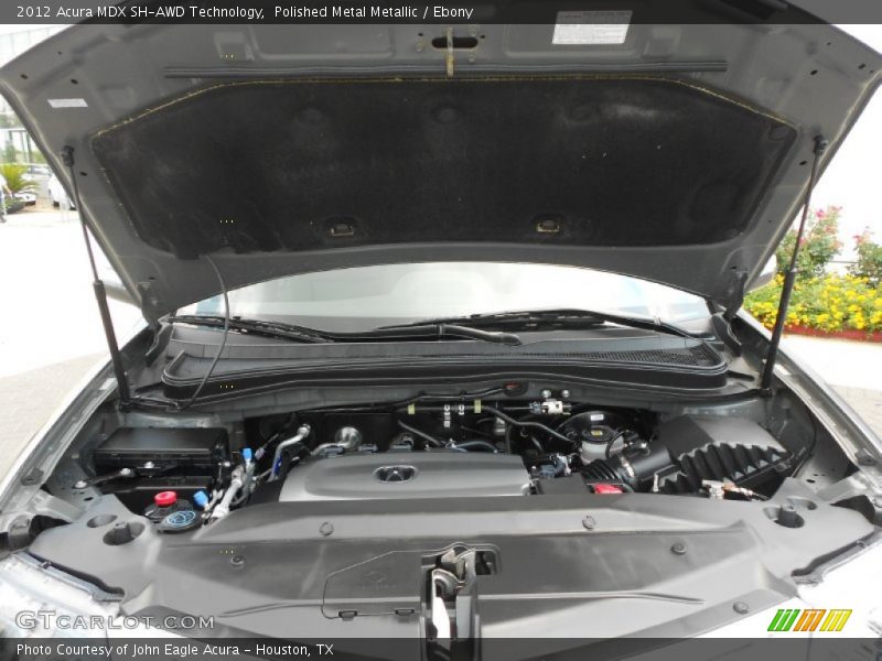 Polished Metal Metallic / Ebony 2012 Acura MDX SH-AWD Technology