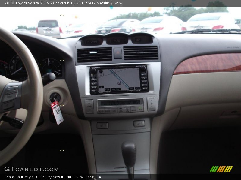 Blue Streak Metallic / Ivory 2008 Toyota Solara SLE V6 Convertible
