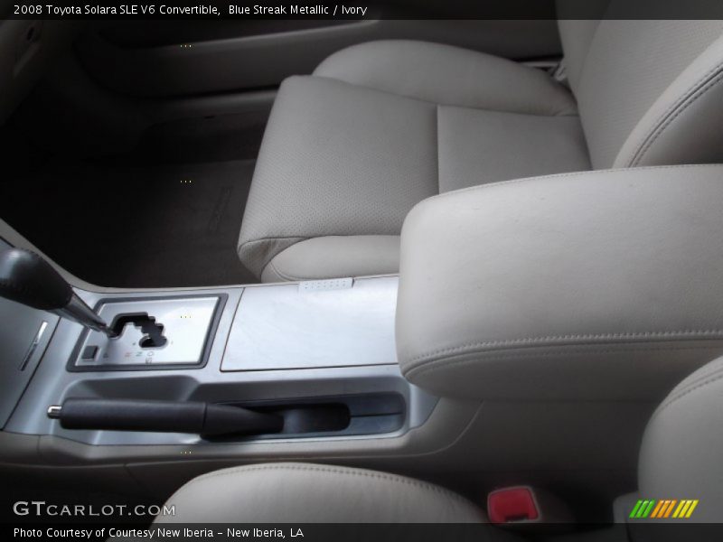 Blue Streak Metallic / Ivory 2008 Toyota Solara SLE V6 Convertible