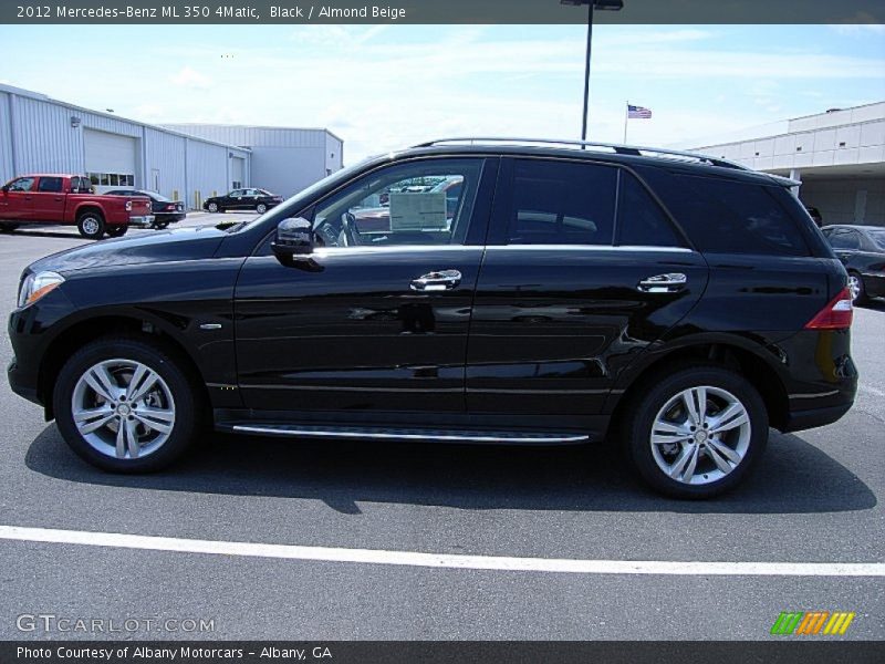 Black / Almond Beige 2012 Mercedes-Benz ML 350 4Matic