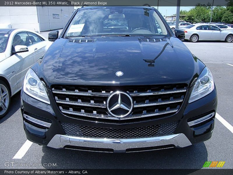 Black / Almond Beige 2012 Mercedes-Benz ML 350 4Matic