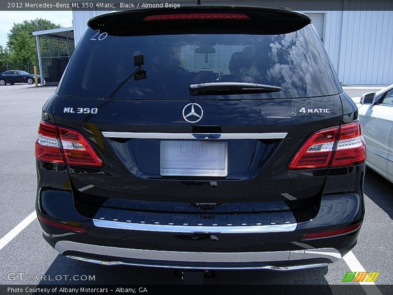 Black / Almond Beige 2012 Mercedes-Benz ML 350 4Matic