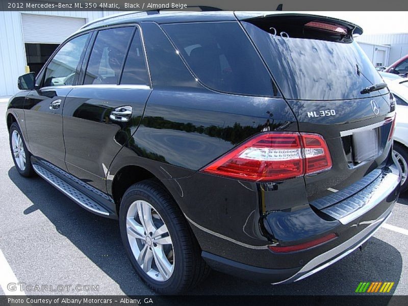 Black / Almond Beige 2012 Mercedes-Benz ML 350 4Matic