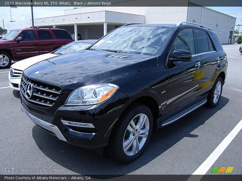 Black / Almond Beige 2012 Mercedes-Benz ML 350 4Matic