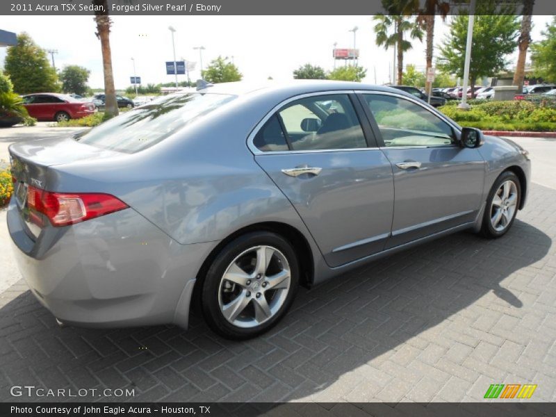 Forged Silver Pearl / Ebony 2011 Acura TSX Sedan
