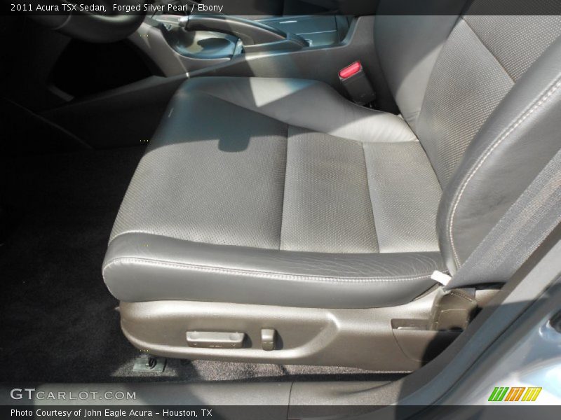 Forged Silver Pearl / Ebony 2011 Acura TSX Sedan