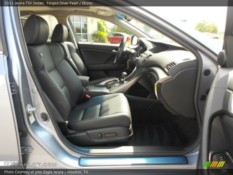 Forged Silver Pearl / Ebony 2011 Acura TSX Sedan