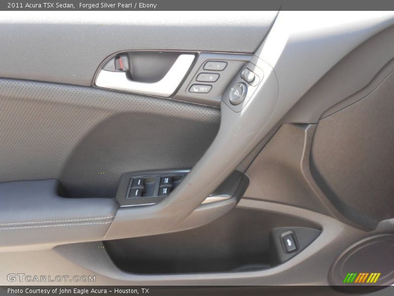 Forged Silver Pearl / Ebony 2011 Acura TSX Sedan