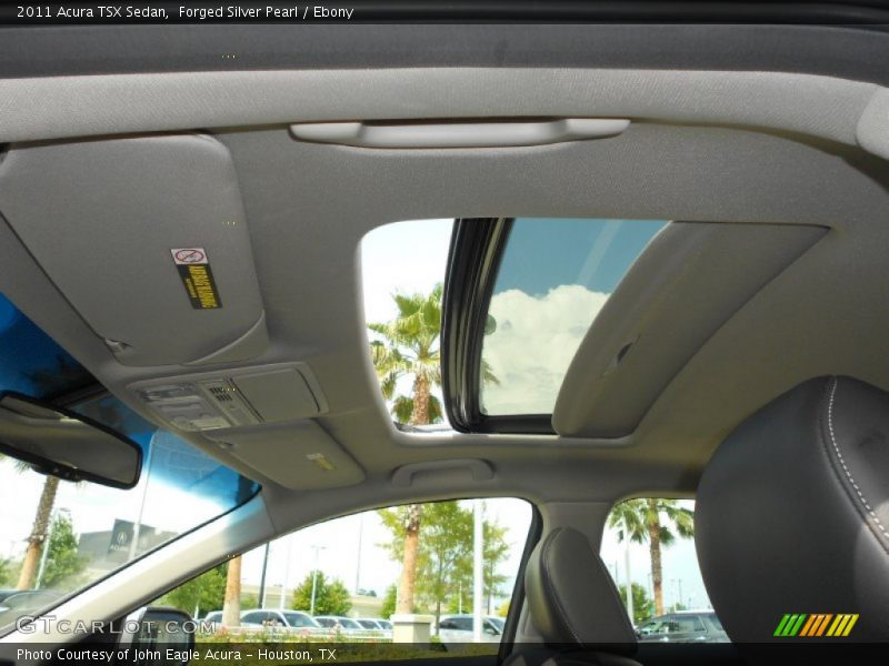 Forged Silver Pearl / Ebony 2011 Acura TSX Sedan