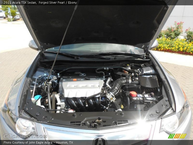 Forged Silver Pearl / Ebony 2011 Acura TSX Sedan
