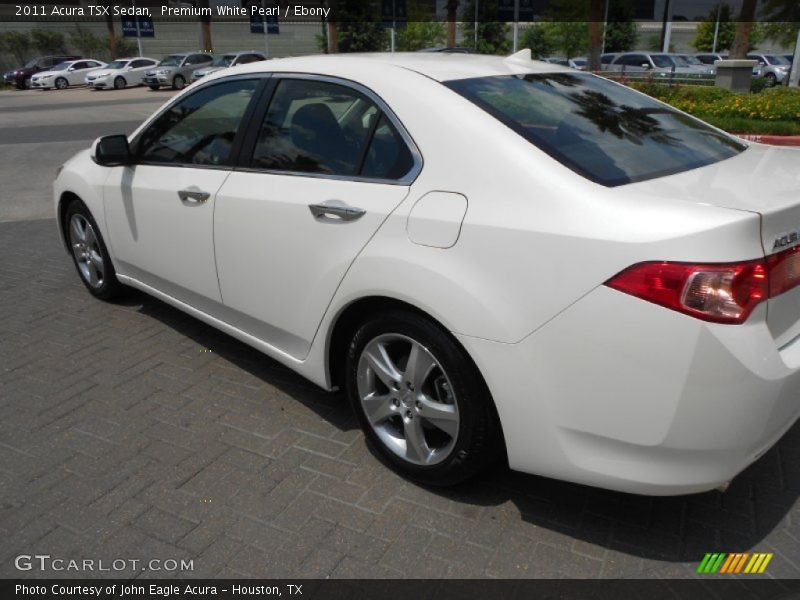 Premium White Pearl / Ebony 2011 Acura TSX Sedan