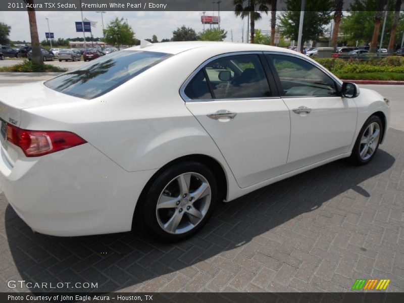 Premium White Pearl / Ebony 2011 Acura TSX Sedan