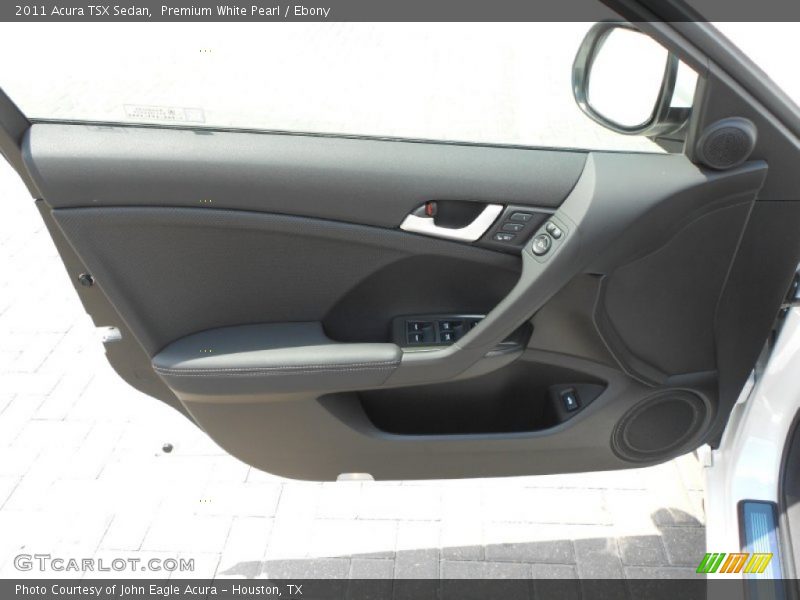 Premium White Pearl / Ebony 2011 Acura TSX Sedan