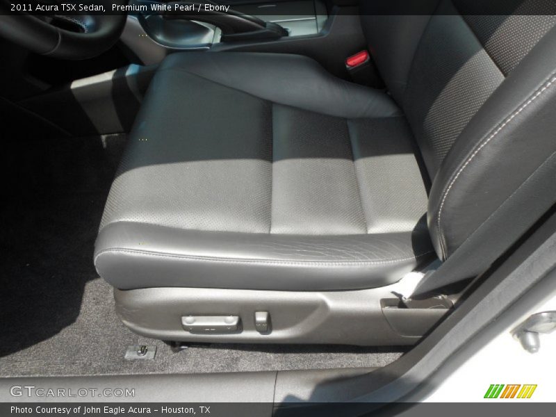 Premium White Pearl / Ebony 2011 Acura TSX Sedan