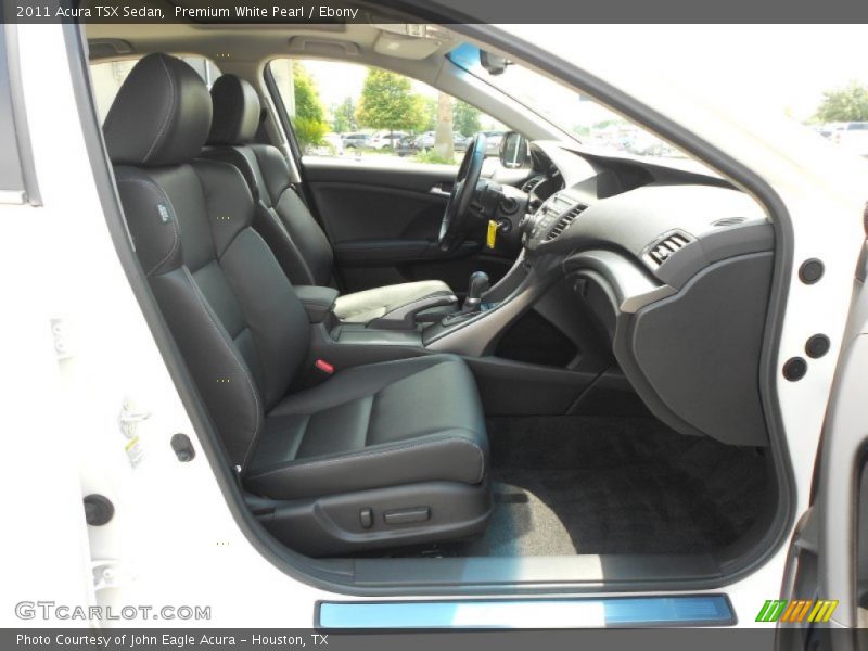 Premium White Pearl / Ebony 2011 Acura TSX Sedan