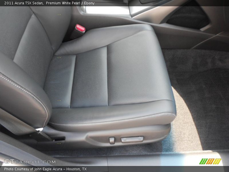Premium White Pearl / Ebony 2011 Acura TSX Sedan