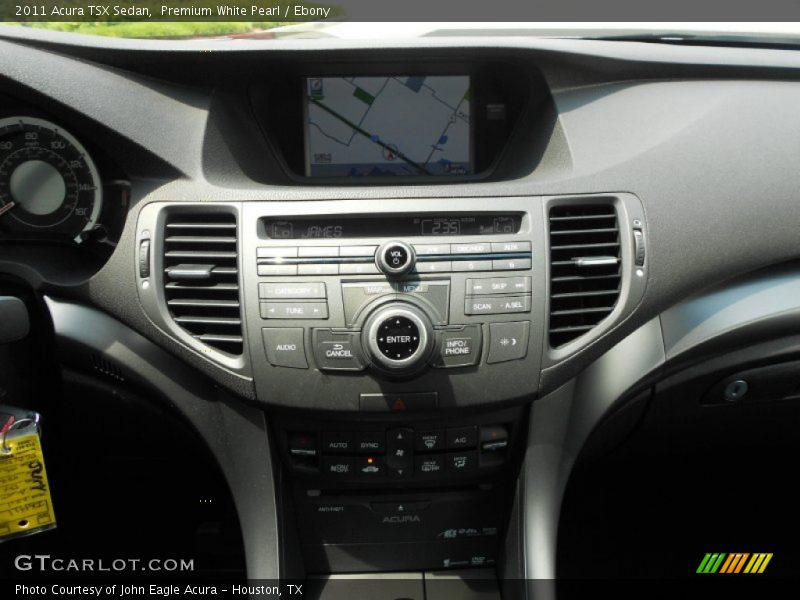 Premium White Pearl / Ebony 2011 Acura TSX Sedan