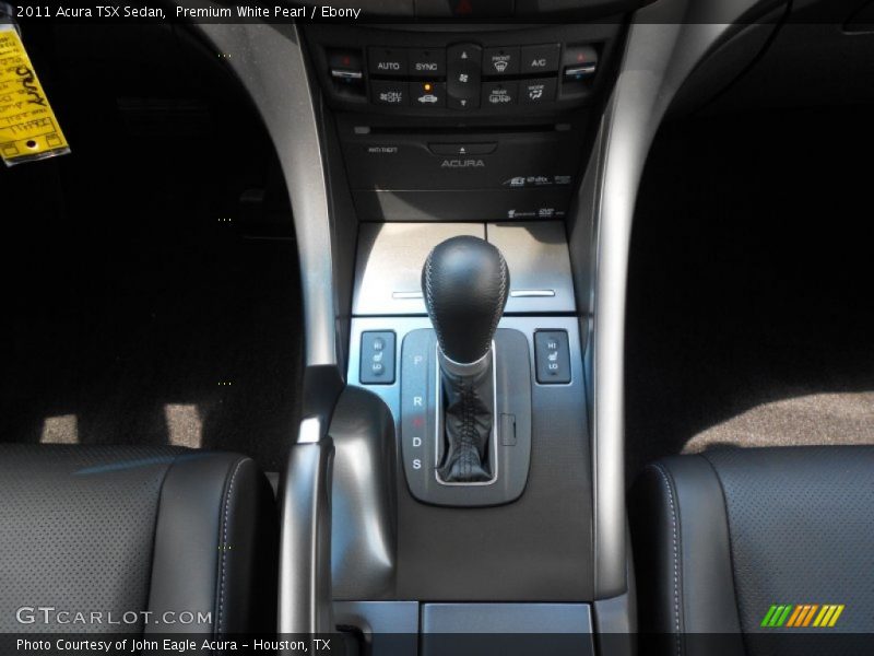 Premium White Pearl / Ebony 2011 Acura TSX Sedan