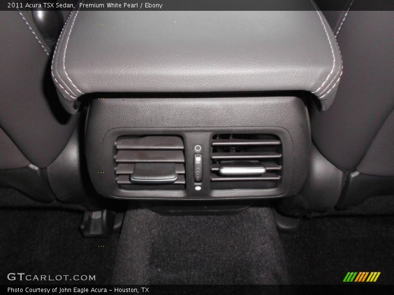Premium White Pearl / Ebony 2011 Acura TSX Sedan