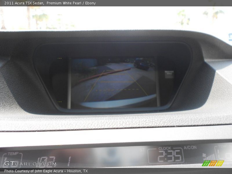 Premium White Pearl / Ebony 2011 Acura TSX Sedan