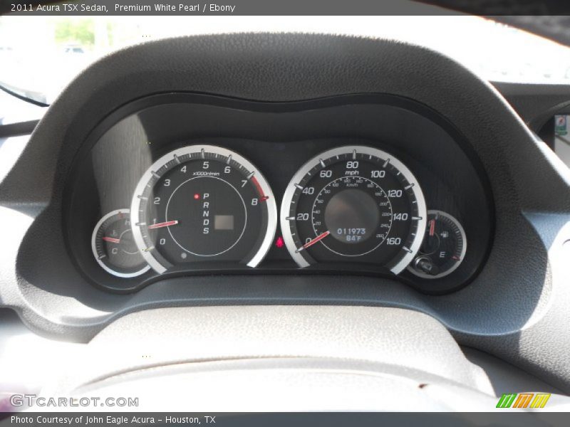 Premium White Pearl / Ebony 2011 Acura TSX Sedan