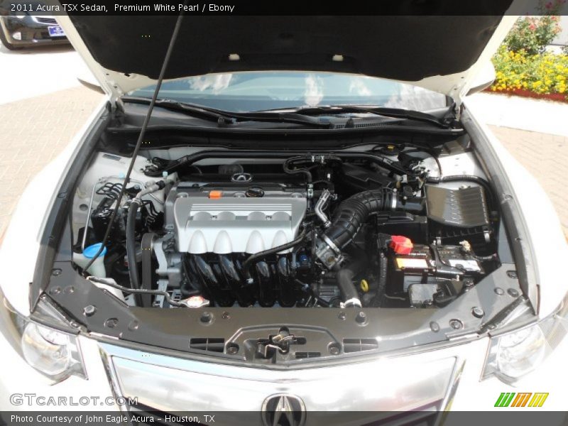 Premium White Pearl / Ebony 2011 Acura TSX Sedan