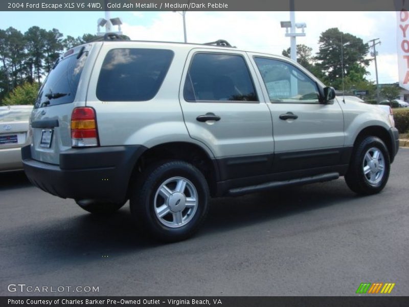 Gold Ash Metallic / Medium/Dark Pebble 2004 Ford Escape XLS V6 4WD