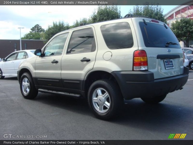Gold Ash Metallic / Medium/Dark Pebble 2004 Ford Escape XLS V6 4WD