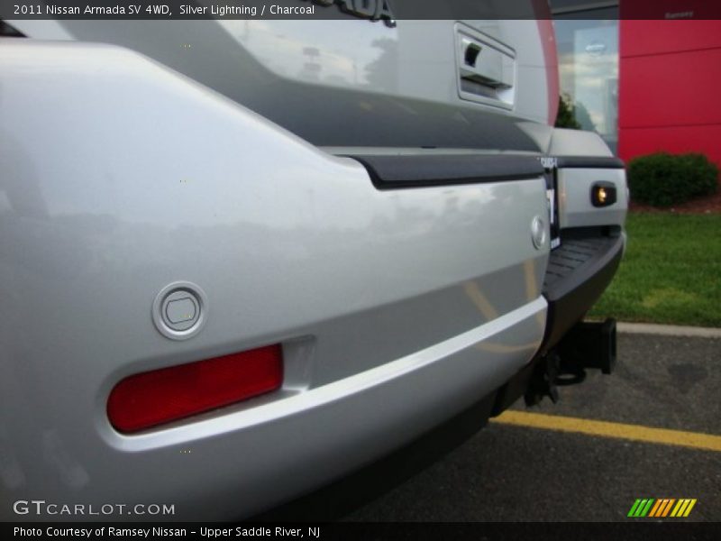 Silver Lightning / Charcoal 2011 Nissan Armada SV 4WD