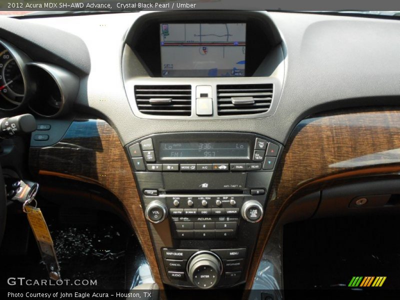 Controls of 2012 MDX SH-AWD Advance