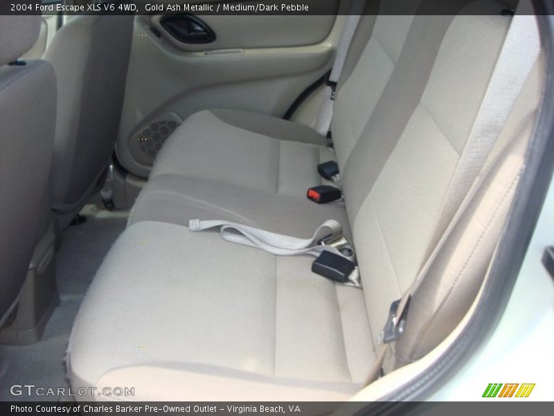 Gold Ash Metallic / Medium/Dark Pebble 2004 Ford Escape XLS V6 4WD
