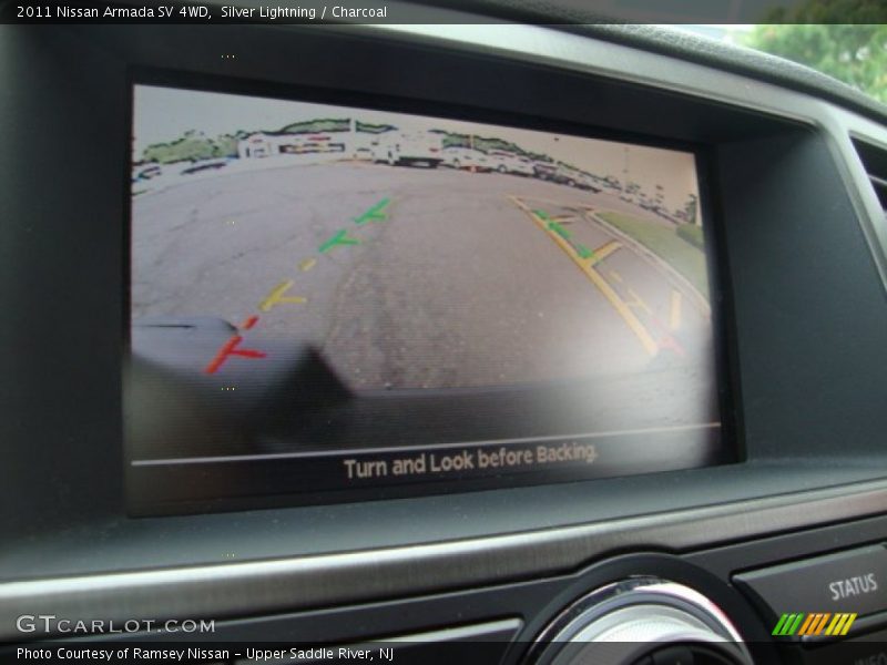 Silver Lightning / Charcoal 2011 Nissan Armada SV 4WD