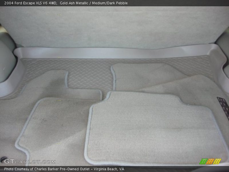 Gold Ash Metallic / Medium/Dark Pebble 2004 Ford Escape XLS V6 4WD