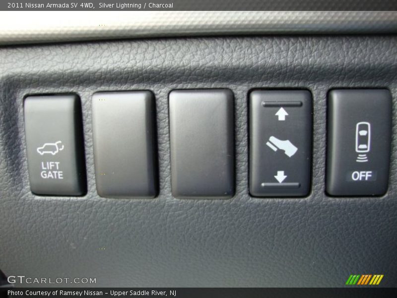 Silver Lightning / Charcoal 2011 Nissan Armada SV 4WD