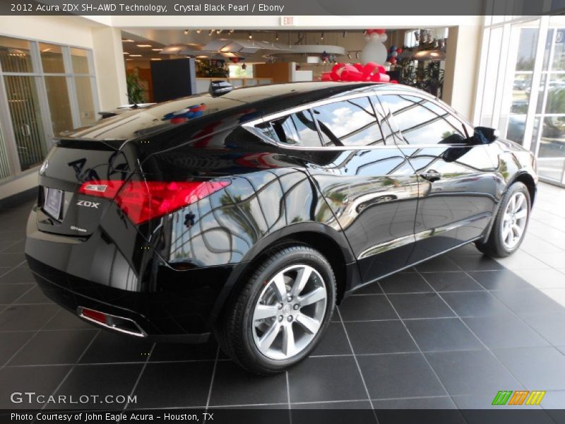  2012 ZDX SH-AWD Technology Crystal Black Pearl