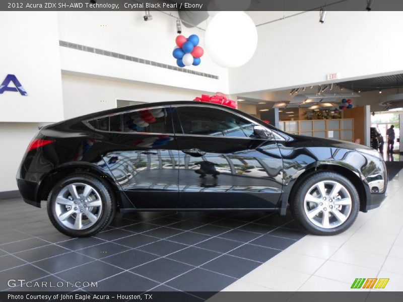  2012 ZDX SH-AWD Technology Crystal Black Pearl